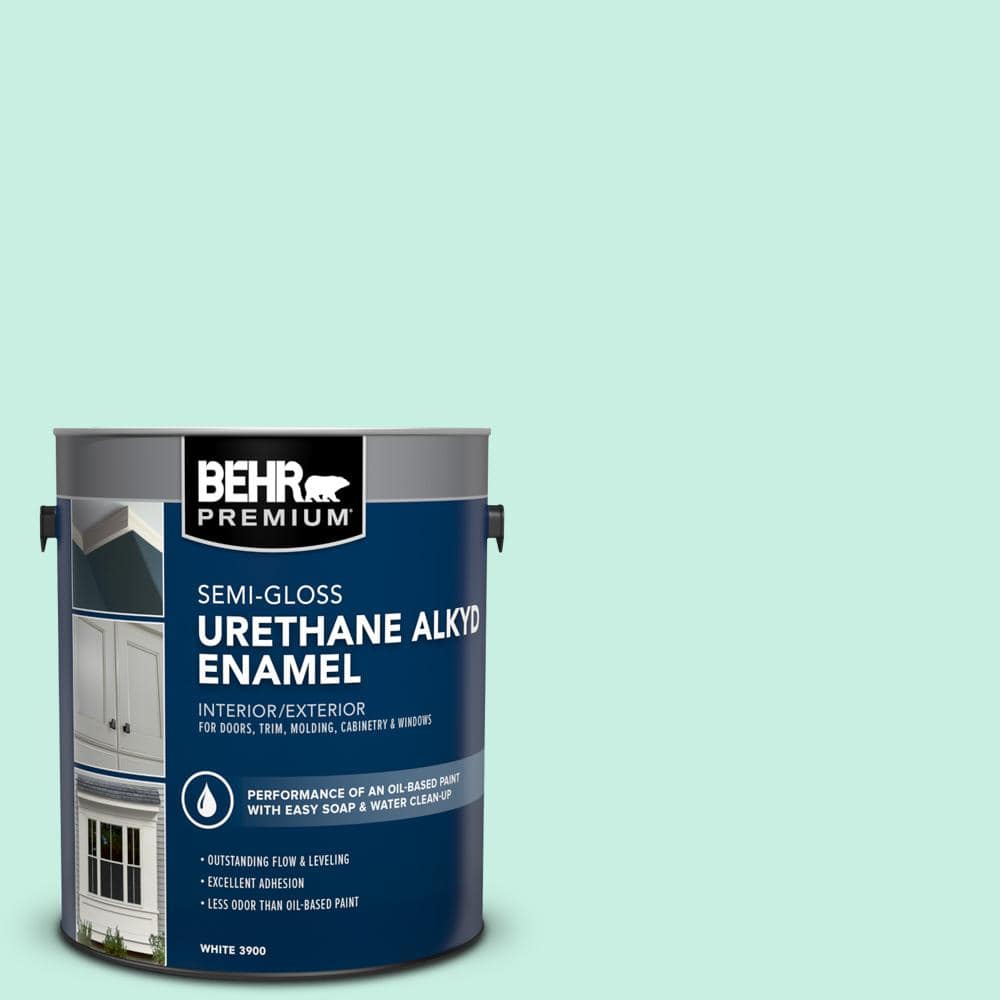 1 gal. #P430-1 Summer House Urethane Alkyd Semi-Gloss Enamel Interior/Exterior Paint price history on PriceWatchPro