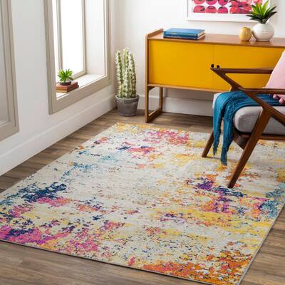 Raylee Multi 7 ft. 10 in. x 10 ft. 3 in. Area Rug