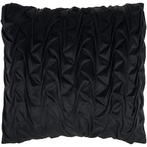 Lifestyles Black 22 in. x 22 in. Throw Pillow