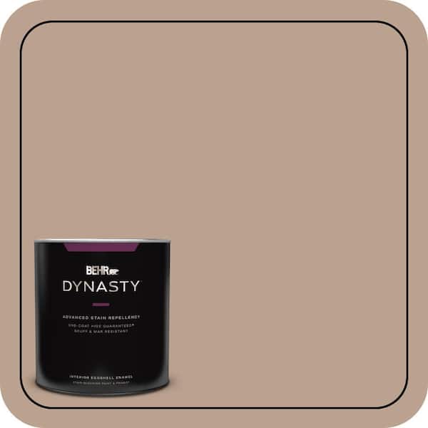 BEHR DYNASTY 1 qt. #T15-17 Mocha Foam Eggshell Enamel Interior Stain-Blocking Paint and Primer