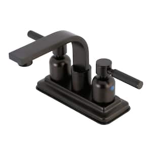 Kaiser 4 in. Centerset 2-Handle Bathroom Faucet in Oil Rubbed Bronze