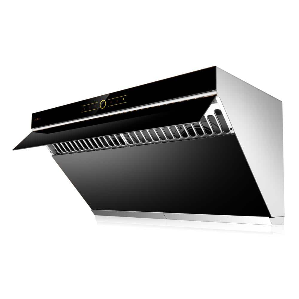 FOTILE 36'' Black Stainless Steel Wall Mount Range Hood