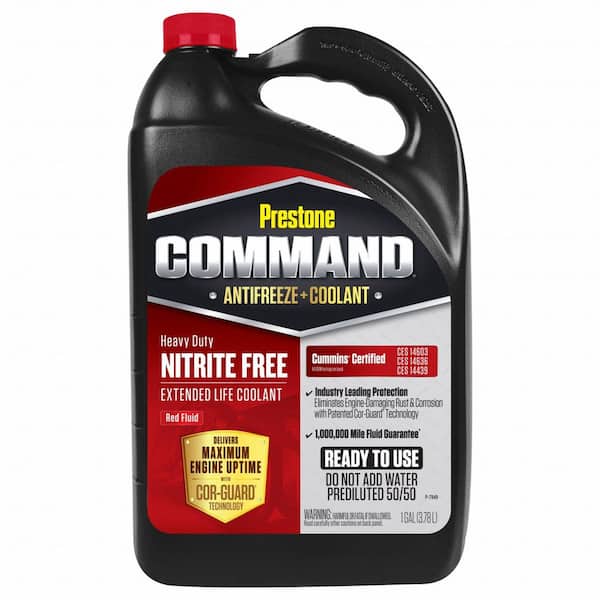 1 Gal. Command Heavy Duty Nitrite Free ELC w/ Cor-Guard 50/50 Antifreeze/Coolant