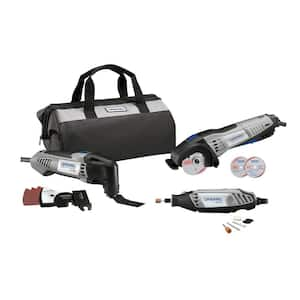 Ultimate Corded Combo Kit with Saw Max, Multi-Max and Rotary Tool with Carrying Bag and 15 Accessories (3-Tool)