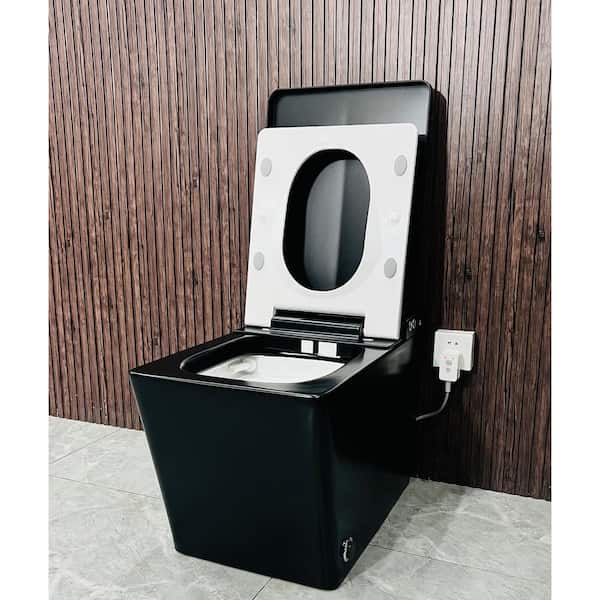 WELLFOR TM-1 LED Smart Bidet Toilet with Auto Flush & Heated Seat