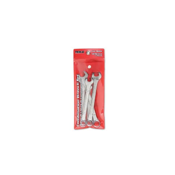 Unbranded 5-Piece Metric Combination Wrench Set