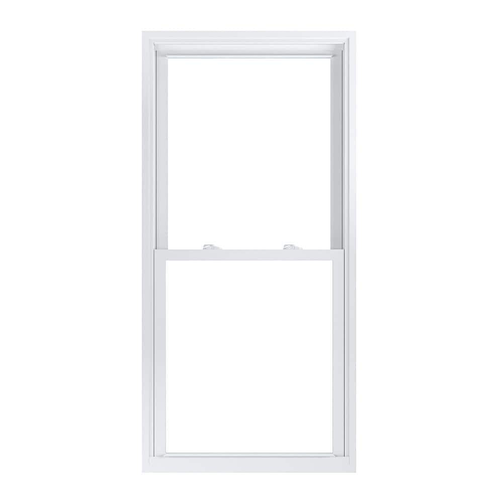 29.75 in. x 61.25 in. 70 Pro Series Low-E Argon Glass Double Hung White Vinyl Replacement Window, Screen Incl -  American Craftsman, REPLACES 983424