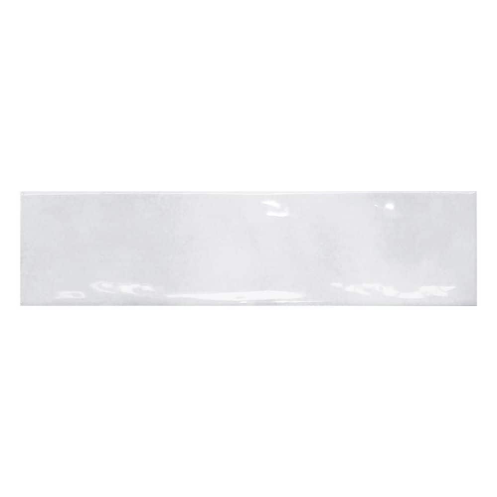 Austin Fora Glossy 3 in. x 12 in. Ceramic Subway Wall Tile Sample