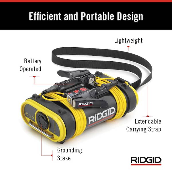 RIDGID SeekTech SR-20 Utility Pipeline Locator/Receiver with