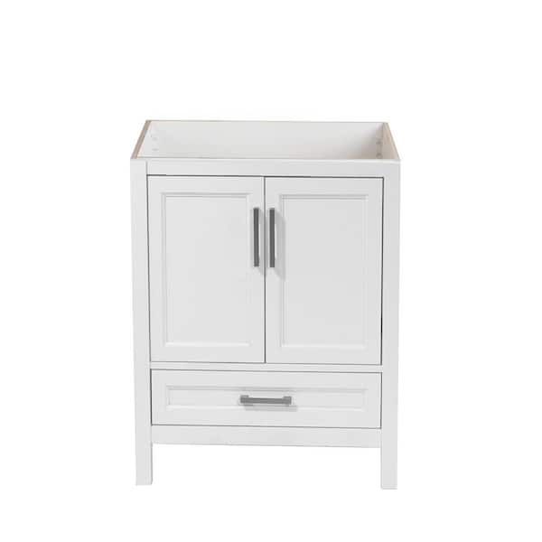 Amluxx Salerno 25 in. W x 19 in. D Bath Vanity Cabinet Only in White