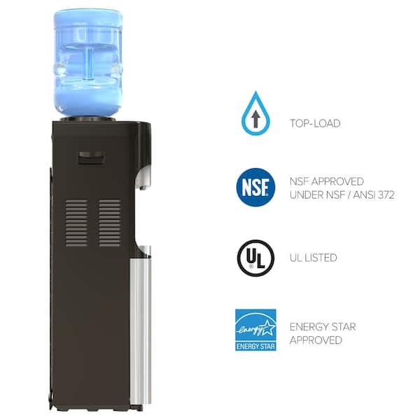 Hot & Cold Water Dispenser, Black, Energy Star | ReadyRefresh