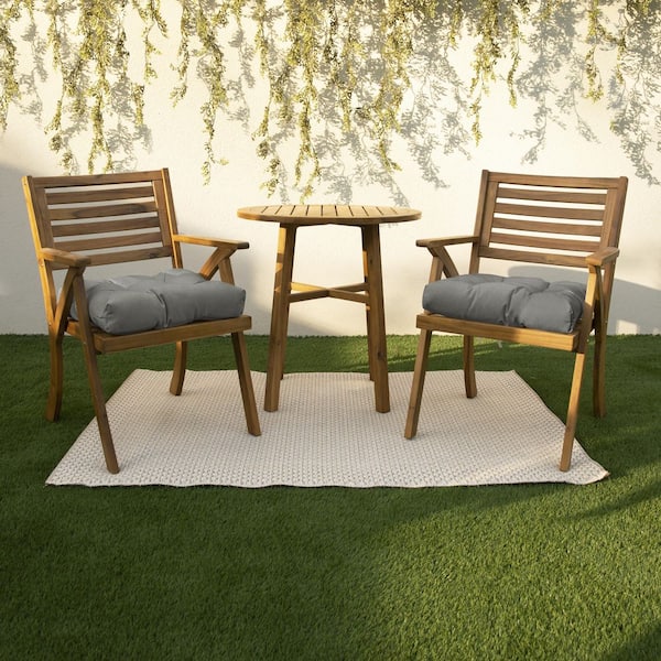 Outdoor chair cushions rounded at back sale