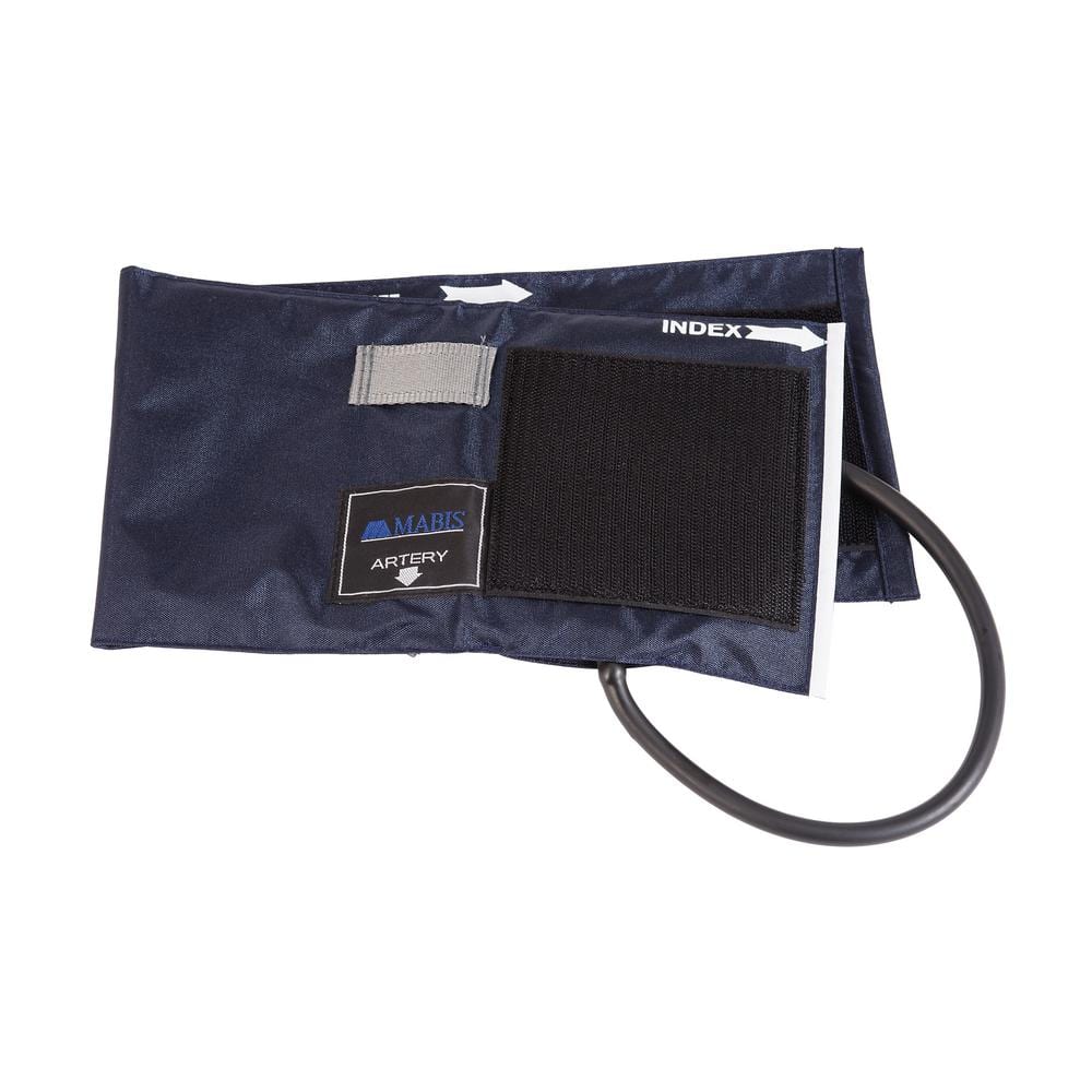Sphygmomanometer Cuff and 1-Tube Bladder Blue Nylon Adult
