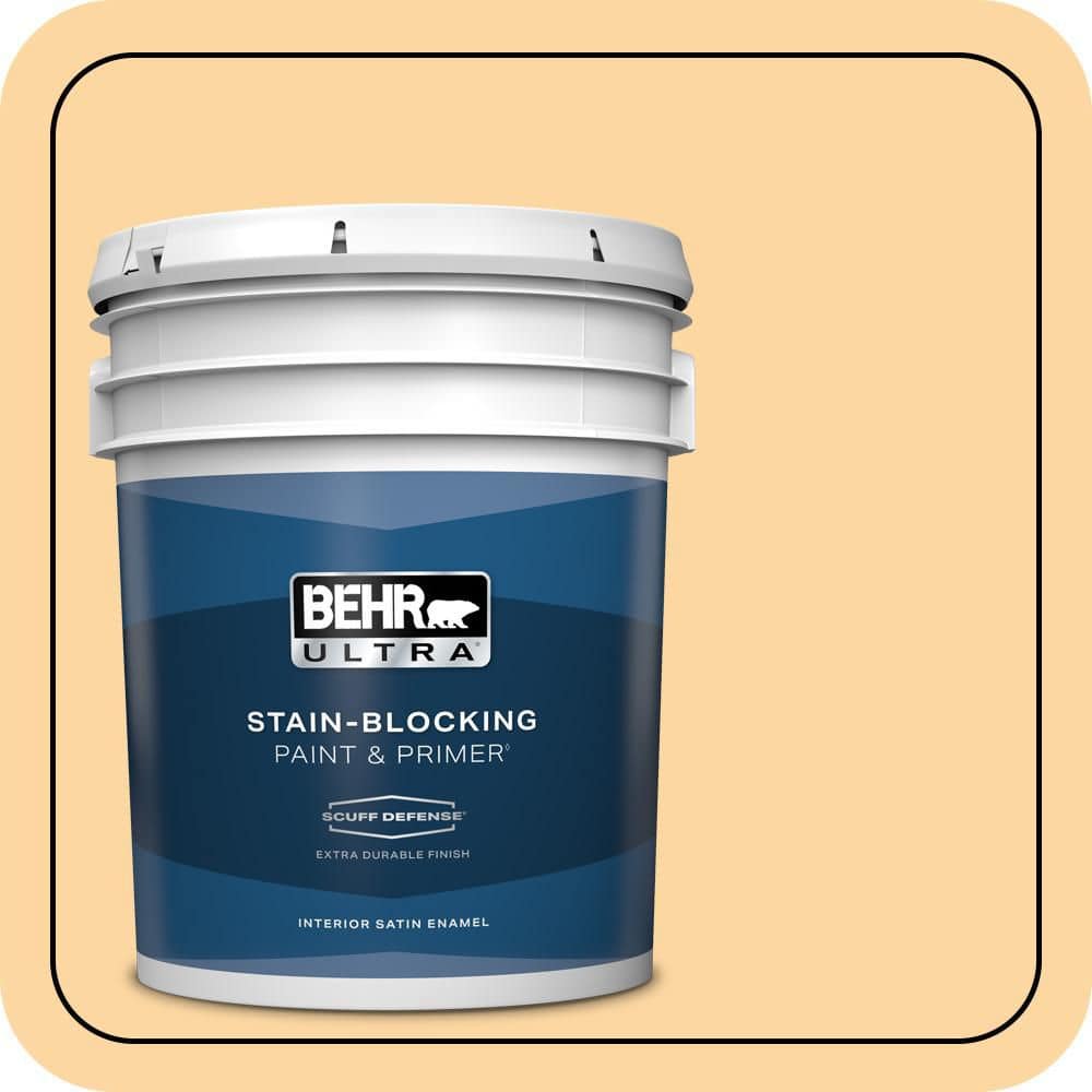 5 gal. #QE-19 September Sun Extra Durable Satin Enamel Interior Paint & Primer price history on PriceWatchPro