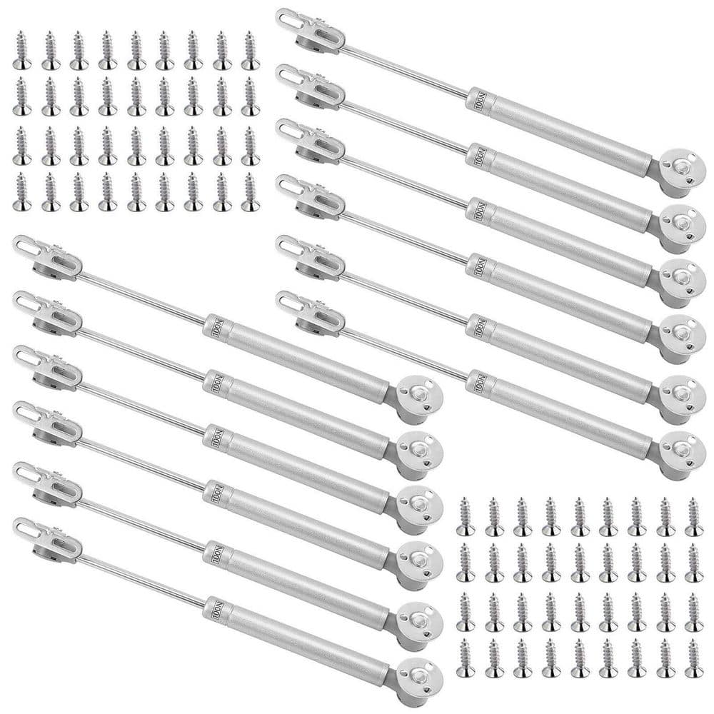 Pneumatic Cabinet Door Lift Support with 50-Srews, Soft Open Lid Stay Hinge for Box, Storage, Chest, Bench (10-Pack) price history on PriceWatchPro