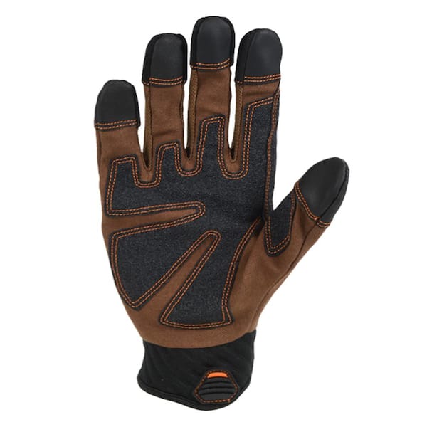 FIRM GRIP X-Large Duck Canvas Hybrid Leather Work Gloves 56328-010 - The  Home Depot