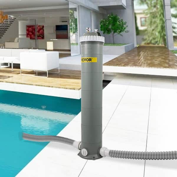 Filter VEVOR Ground Above 194 Pool Depot Filter Cartridge in. Cartridge Pool Dia 8.9 Filter Replacement Home - YCGLQZQXBL175INFVV0 The sq. System Swimming ft.