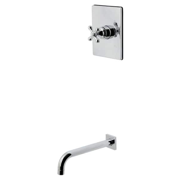 Restoration 1-Handle 1-Spray Tub and Shower Faucet 1.8 GPM in Polished Chrome