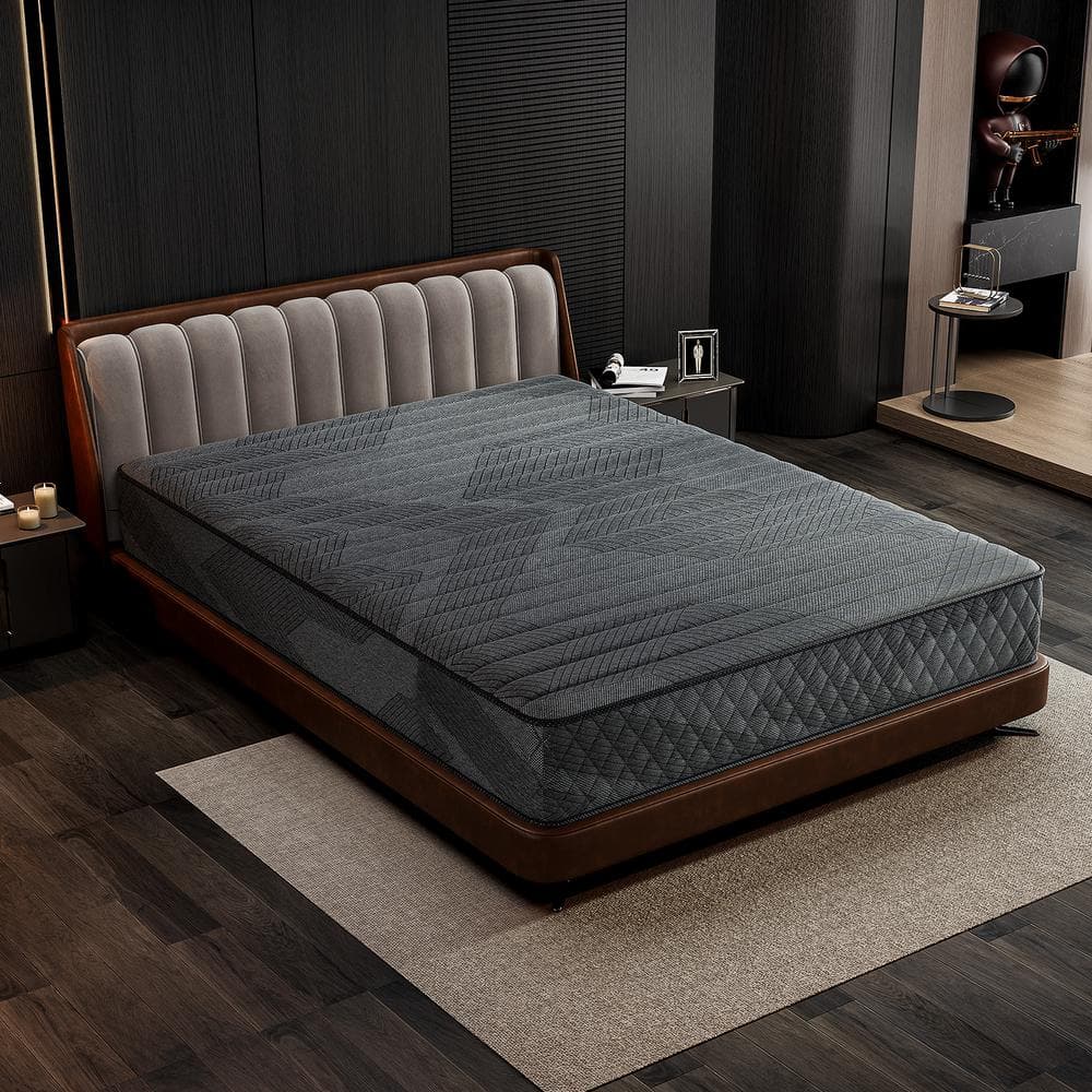 Cooling Innerspring Full Medium Memory Foam 10 in. Bed-in-a-Box Mattress - thumbnail 4