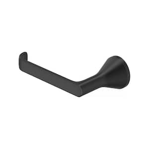 Aspirations Wall Mount Toilet Paper Holder in Matte Black