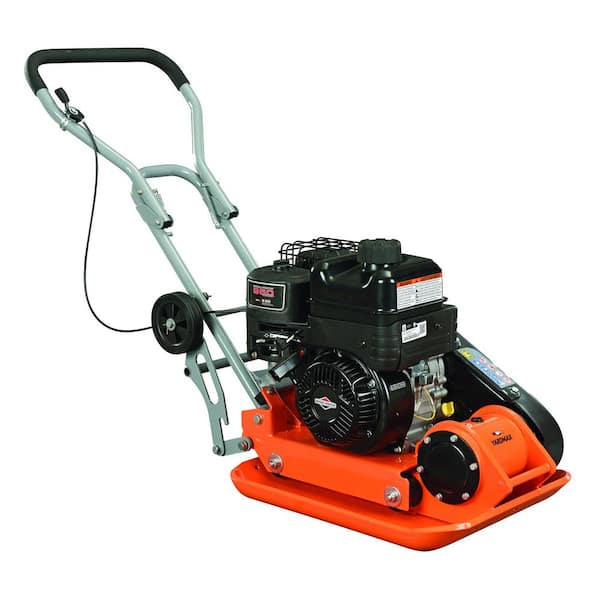 YARDMAX 3000 lb. Compaction Force Plate Compactor Briggs and Stratton 6.5HP/208cc