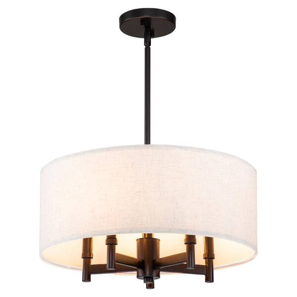 C Cattleya 5-Light Oil-Rubbed Bronze 