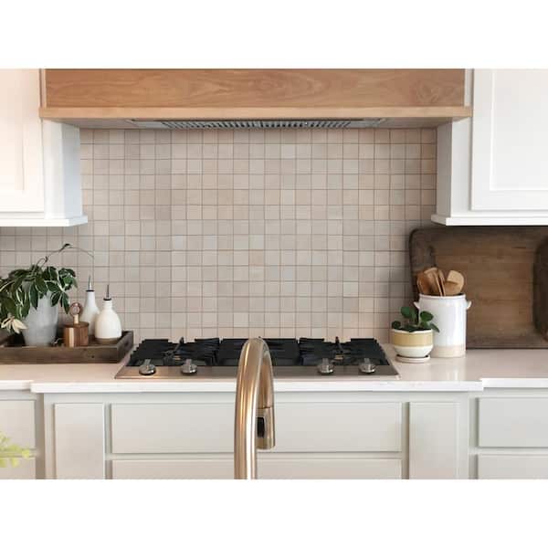 Ridgestone Ice 12 in. x 12 in. x 0.36 in. Matte Ceramic Mesh-Mounted Floor and Wall Mosaic Tile (8 sq. ft./Case)