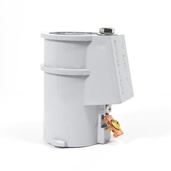 PERMA-CAST 4 in. Plastic Rail Anchor Socket in Chrome
