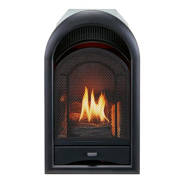 ProCom Heating Ventless Fireplace Insert Thermostat Control Arched Door -15,000 BTU