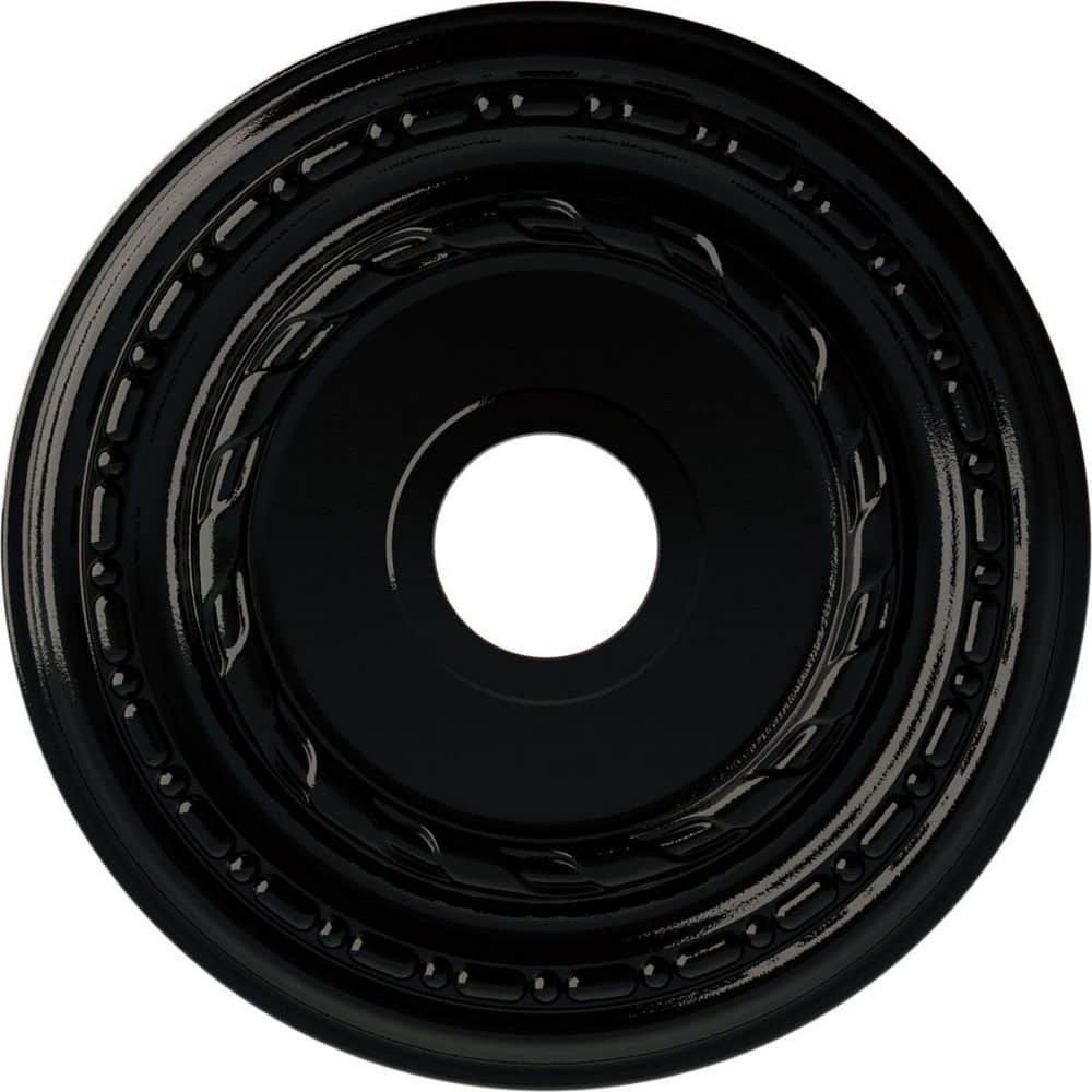 1-1/4 in. x 17-7/8 in. x 17-7/8 in. Polyurethane Dublin Ceiling Medallion, Black Pearl price history on PriceWatchPro
