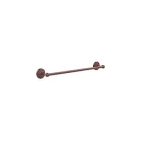 Monte Carlo Collection 24 in. Back to Back Shower Door Towel Bar in Antique Copper