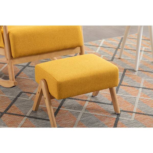 Elegant Vintage Rocking Footstool 