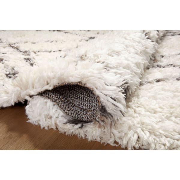 Loloi Angela Rose Amira 5 ft. 3 in. x 7 ft. 6 in. Ivory / Bark