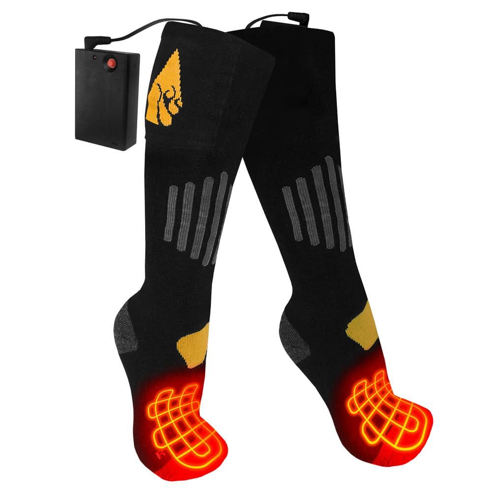 Unisex XX-Large Black Cotton AA Heated Sock price history on PriceWatchPro