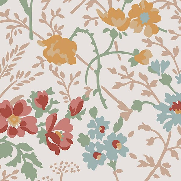 Tapestry Floral by Laura Ashley - Slate Grey - Wallpaper : Wallpaper Direct