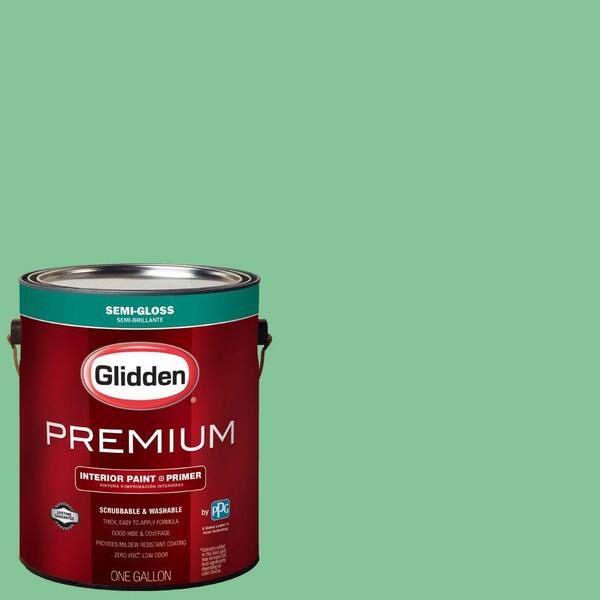 Glidden Premium 5 gal. #HDGG53 Ferndale Flat Interior Paint with Primer