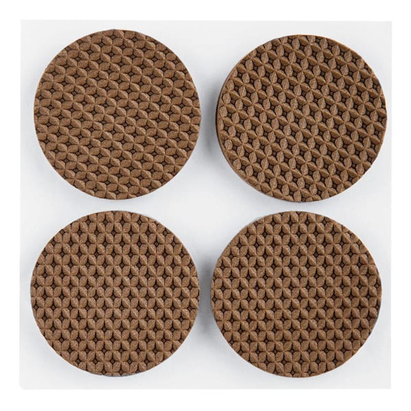Scotch 1-1/2 in. Brown Gripping Pads, 8 Pack