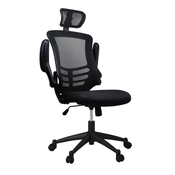 Techni Mobili  Truly Ergonomic Mesh Office Chair with Headrest & Lumbar  Support