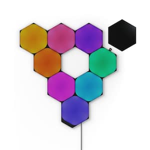 Nanoleaf Shapes-Hexagons Smarter Kit NL42-7003HX-7PK - The Home Depot