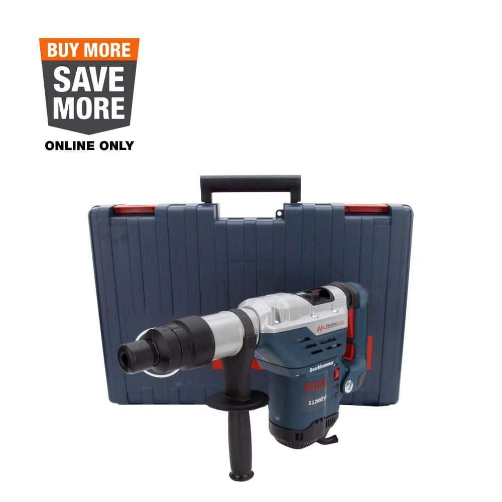 Bosch 13 Amp Corded 1-5/8 in. Variable Speed Spline Combination Concrete/Masonry Rotary Hammer Drill with Hard Case