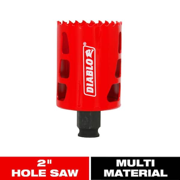 2 in. Bi-Metal Hole Saw with 2-3/8 in. Cutting Depth
