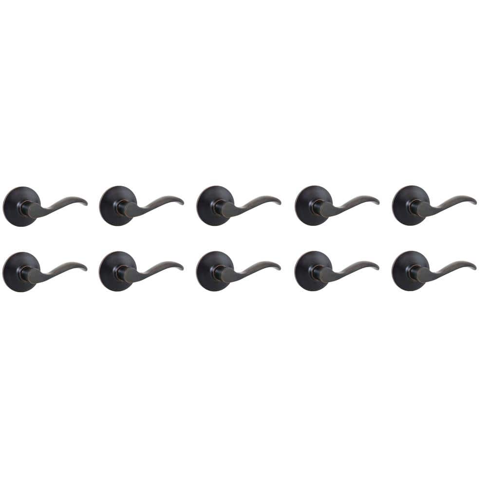 Naples Aged Bronze Hall/Closet Door Lever 10-Pack price history on PriceWatchPro