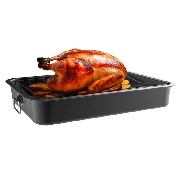 Stainless Steel 3-1 Roasting Pan - Liberty Tabletop- Cookware Made
