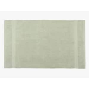 A1HC Feather Touch Quick Dry 20 in. x 33 in. Green Tint Solid 100% Organic Cotton 900 GSM Rectangle Bath Mat