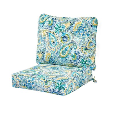 CC Home Furnishings 80 Vibrantly Colored Paisley Pattern Outdoor Patio Chaise Lounge Cushion CC Home Furnishings 80 Vibrantly Colored Paisley Pattern Outdoor Patio Chaise Lounge Cushion