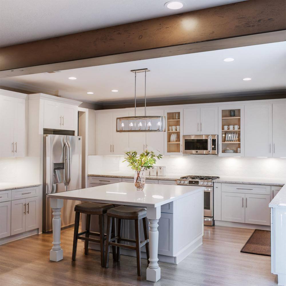 8' Premium Aged Faux Wood Knotty Pine Ceiling Beam