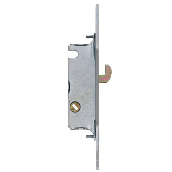 Prime-Line Mortise Lock, 4-5/8 in., Steel, 45 Degree Keyway, Round