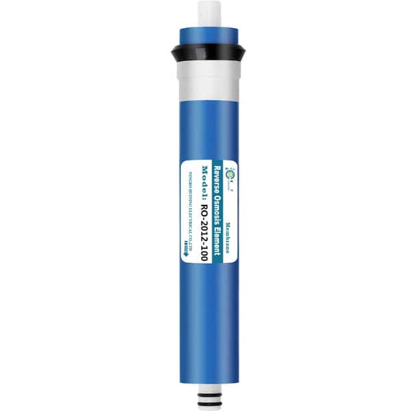 Lukvuzo 100 GPD RO Membrane Residential Reverse Osmosis Membrane Water Filter Cartridge Replacement for Home Drinking Filtration