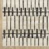 AVERLEY HOME Rayder Ivory/Black 10 ft. x 13 ft. Abstract Geometric Lines Polypropylene/Polyester Indoor Area Rug 742658