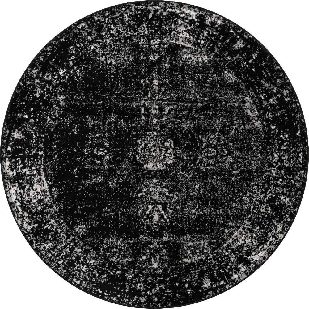 Black 5 ft. Sofia Round Area Rug price history on PriceWatchPro